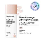 WishCare Daily Fluid Tinted Sunscreen SPF50PA++++ L101 (50 ml)