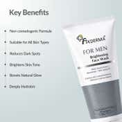 Fixderma Brightening Face Wash for Men (100 g)