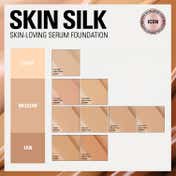 Makeup Revolution Skin Silk Serum Foundation - F8.5 NW (23 ml)