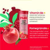Plix Apple Cider Vinegar Effervescent Tablets Watermelon (10 Tablets)