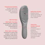 Alan Truman Scalp-Days - Scalp Care & Therapy Brush - Grey