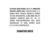 Lakme 9To5 Hya Glam Plump+Shine Clickstick, Hyaluronic Acid & Ceramides - Signature Brick (2.1 g)
