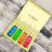 LA' French Tokyo, Rio, New York, Paris City Of Dream Luxury Perfume Gift Set For Him (4Pcs)
