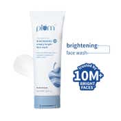 Plum Bright 2% Niacinamide Face Wash With Rice Water Brightens Skin Helps Fade Blemishes (100 ml)