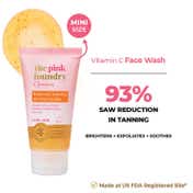 The Pink Foundry Brightening & Exfoliating Vit-C Daily Face Wash (40 ml)