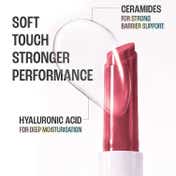 Lakme 9To5 Hya Glam Plump+Shine Clickstick, Hyaluronic Acid & Ceramides - Velvet Mauve (2.1 g)