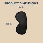 GUBB Satin Eye Mask - Black