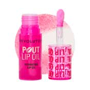 Makeup Revolution Pout Lip Oil - Raspberry Pink (3 ml)