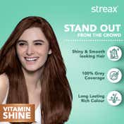 Streax Hair Colour - 5.4 Walnut Brown (70gm+50ml)