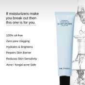 The Formularx Hydraveil Hydrating Gel Moisturizer with Ectoin & Ceramide for Acne Prone Skin (50 g)