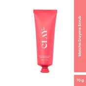 ClayCo. Matcha Enzyme Scrub for Dead Skin Removal Pack of 2 Combo (2 x 70 g)