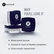 SUGAR Cosmetics All Set To Go Translucent Loose Powder - Beige (7 g)