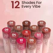 Swiss Beauty Stay All Day Lipstick with Vitamin E & Shea Butter - 7 Sassy (4 g)