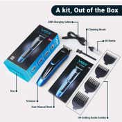 VGR V-183 Hair & Beard Trimmer for Men 120-Min Runtime 5 Length Settings LED Display
