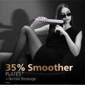 Philips One Stroke Hair Straightener 50% Faster 3 Days Salon-Like Hair Designed for Indian Hair