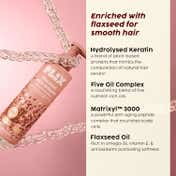 Plix Flaxseed Shampoo & Hair Serum Frizz Control & Hair Smoothening Duo (2 pcs)