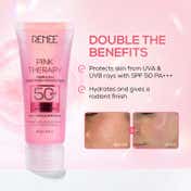 Renee Pink Therapy PDRN 2-In-1 Sunscreen + Moisturiser SPF 50 PA+++ (50 g)