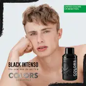 United Colors Of Benetton Colors Black For Men Intenso Eau De Parfum (60ml)