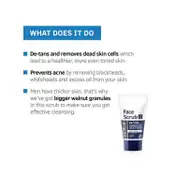 Ustraa De-Tans Face Scrub - (100g)