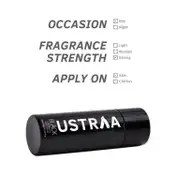 Ustraa Black Deodorant Body Spray - (150ml)