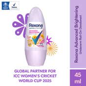 Rexona Advanced Brightening Roll-On Deodorant for Women (45 ml)