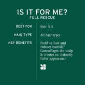 Biolage Full Rescue Anti-Hairfall Shampoo with Rosemary & Niacinamide - 74% Less Hairfall (200ml)