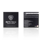 PAC Matte Touch Compact Powder Buildable Coverage Lightweight Sweat Resistant - 130 Biscuit (12 g)