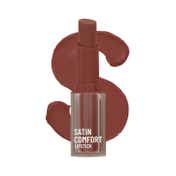 Swiss Beauty Satin Comfort Lipstick - Toasted Brown (3 g)
