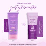 Aqualogica Illuminate+ Dewy Lightweight Sunscreen Gel SPF 50+ PA++++ for All Skin Types (80 g)