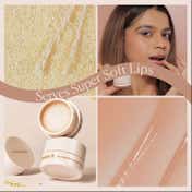 The Face Shop Vitamin B Tinted Overnight Lip Balm With Watermelon Shea Butter Soft, Pink Lips (5 g)
