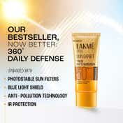 Lakme Tinted Sunscreen with Niacinamide for Even Tone Skin SPF 50 PA++++ No White Cast (50 ml)