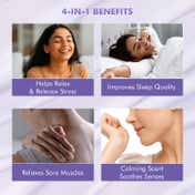mCaffeine 10% Magnesium Body Lotion for 3X Instant Stress Reduction & Vanilla Betters Sleep (300 ml)