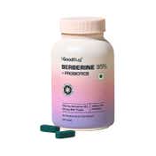 The Good Bug Berberine 95% with Probiotics 1000 Mg (60 Veg Tablets)