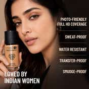 PAC Studio HD Liquid Foundation Dewy Satin Finish Medium to Buildable Coverage - 1.2 (28 ml)