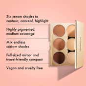 ICONIC LONDON Multi-Use Sculpting Palette - Multicolor (12 g)