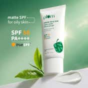 Plum Green Tea & Zinc Super-Matte Sunscreen Gel (50 g)