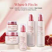 The Face Shop Collagen & Pomegranate Korean Under Eye Cream for Dark Circles & Wrinkles (50 ml)