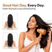 Protouch AirZ 3-in-1 Power Hair Dryer- Orange