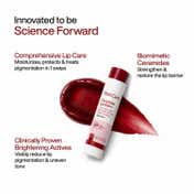 WishCare Tinted Ceramide Lip Balm with SPF50 PA++++ Kojic Acid & Niacinamide - Blush Red (5 g)