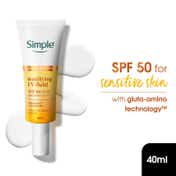 Simple Mattifying UV Fluid SPF 50 PA++++ with Niacinamide Sunscreen for Oily & Sensitive Skin (40 ml)