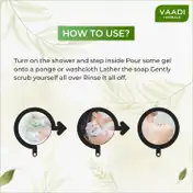 Vaadi Herbals Divine Honey & Sandal Shower Gel (300ml)