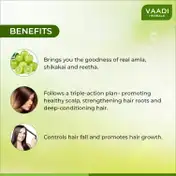 Vaadi Herbals Hairfall & Damage Control Amla-Shikakai Shampoo (110ml)
