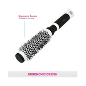 Vega Hot Curl Hair Brush for Hair Styling Drying Healthy Hair and Add Volume Small (H1-PR S) (84 g)