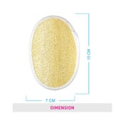 Vega Loofah Pad for Remove Dead Cells Skin Smooth Tan Removal for Face and Body (NBA 3-5) (20 g)