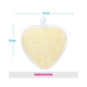 Vega Loofah Pad Body Sponge & Scrubber for Men & Women Small (NBA 3-6) (42 g)