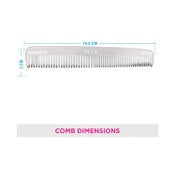 Vega Graduated Dressing Hair Comb India's No.1 Hair Comb Brand for Men and Women (AC-05) (27 g)