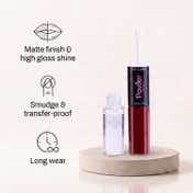 Power Beauty Double Duty Duo Lipstick + Lip Gloss  Maroon 06 + Transparent (10.5 ml)