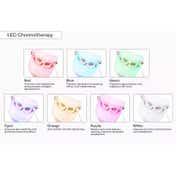 SEMINO Advanced LED Light Therapy Face Mask - White