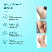 Fixderma Nigrifix Cream for Dark Neck Ankles Knuckles Elbows Underarm Whitening (100 g)
