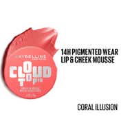 Maybelline Cloudtopia Cheek & Lip Mousse Blush - 05 Coral Illusion (5 g)